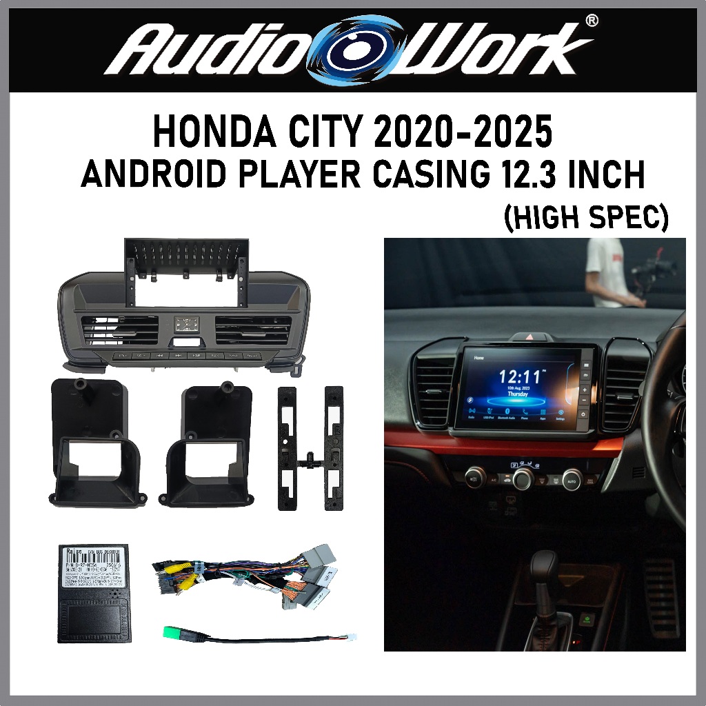 HONDA CITY 2020-2025 12.3 Inci - Android Player Casing | Shopee Malaysia