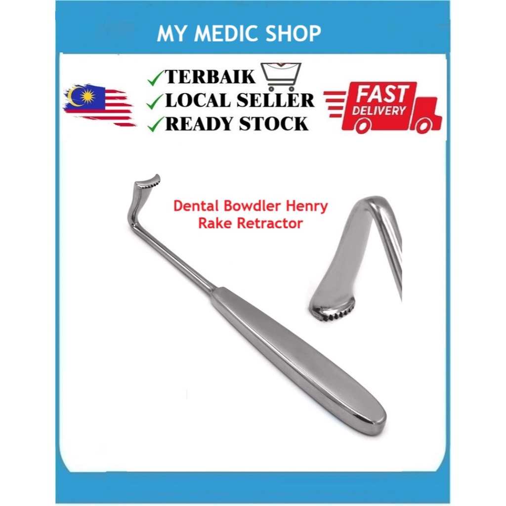 Dental Bowdler Henry Rake Retractor Lower Wisdom Teeth Dental ...