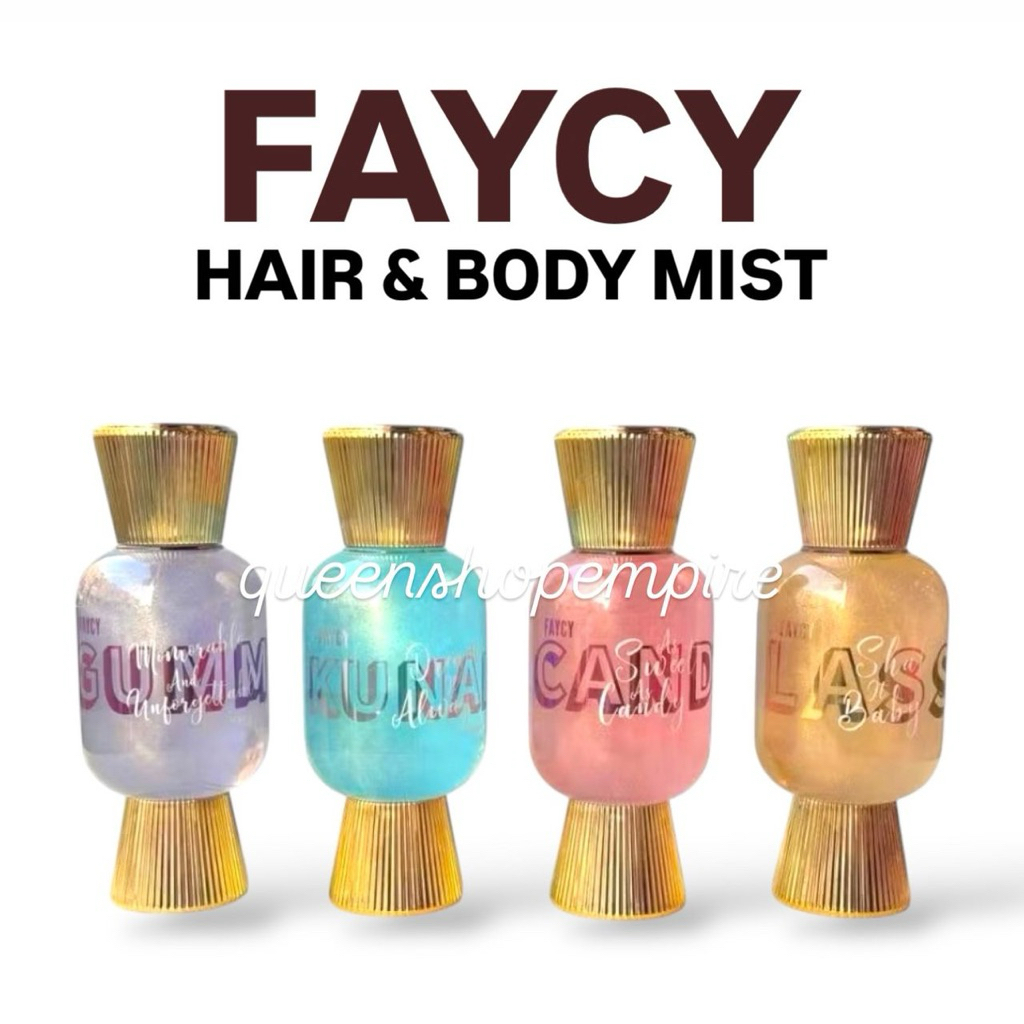 FAYCY Hair & Body Mist 200ml Original by HQ Faycy Candy Gummy Kunafa ...
