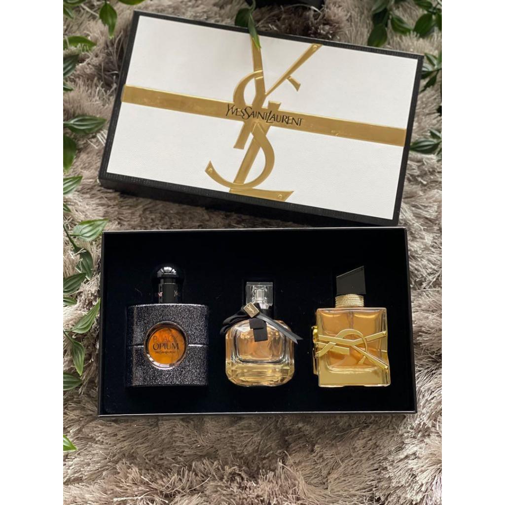Yves Saint Laurent 3in1 Miniature Perfume Gift Box Set | Shopee Malaysia
