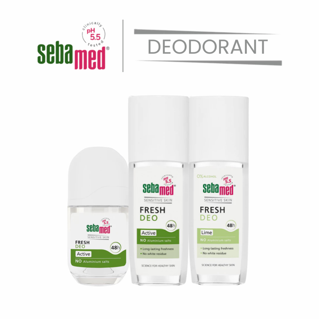 SEBAMED Deodorant Spray 75ml / Deodorant Roll On 50ml | Shopee Malaysia