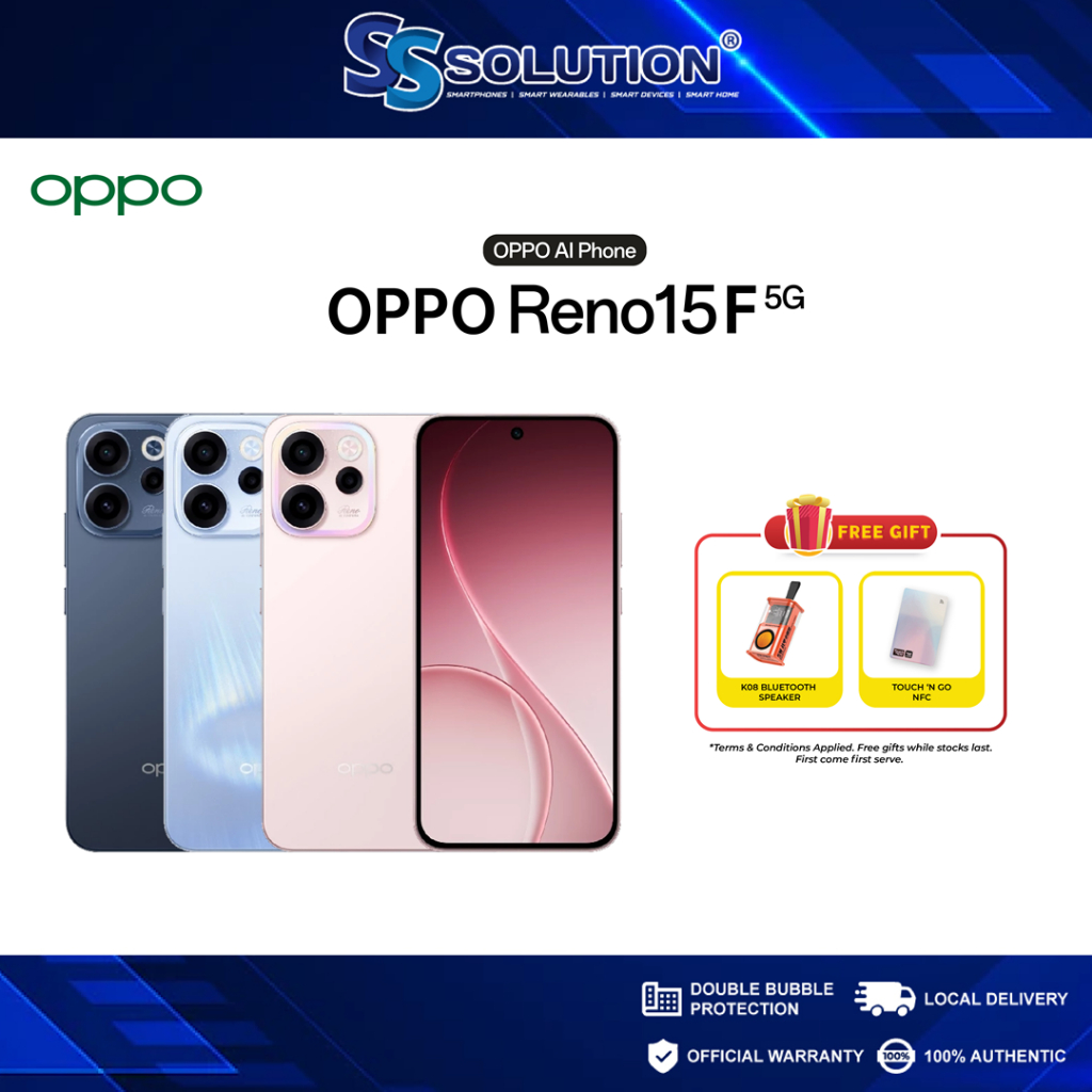 OPPO Reno 15F 5G (8/12GB+256GBGB) 6.57
