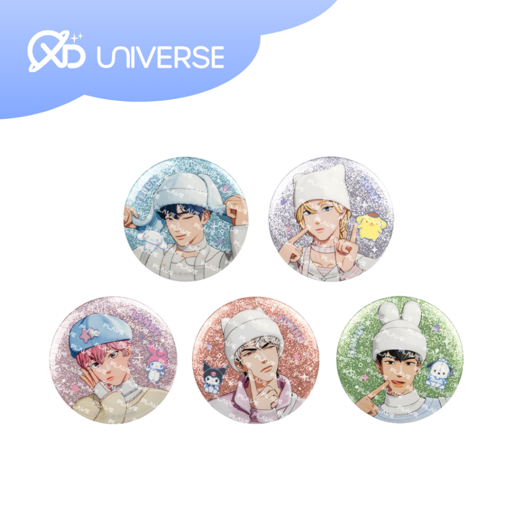 PLAVE 'Plbbuu' Official MD -Bbuu Trading Can Badge Random | Shopee