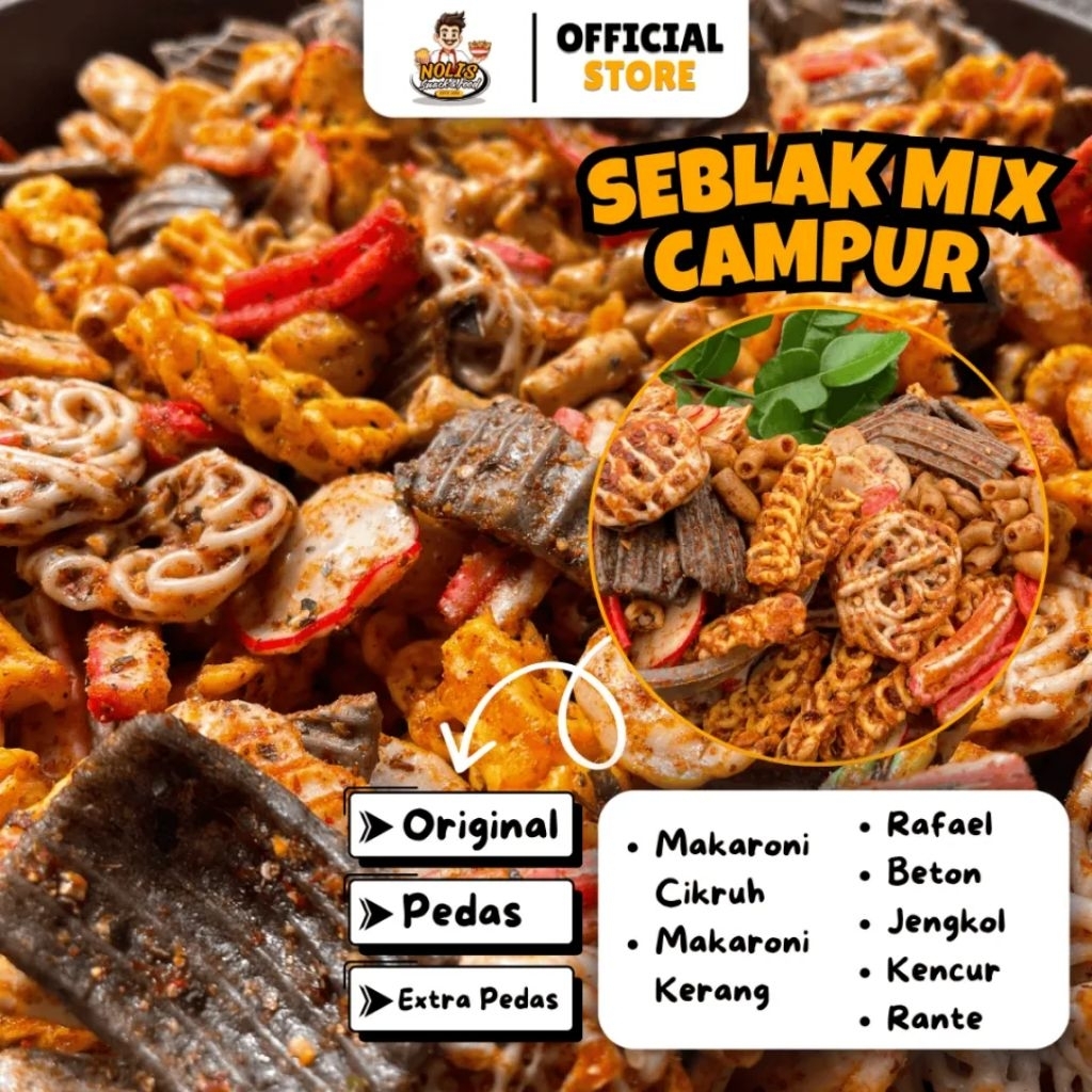 Seblak MiX Campur Rasa Kencur Daun Jeruk khas indonesia Kemasan Kiloan ...