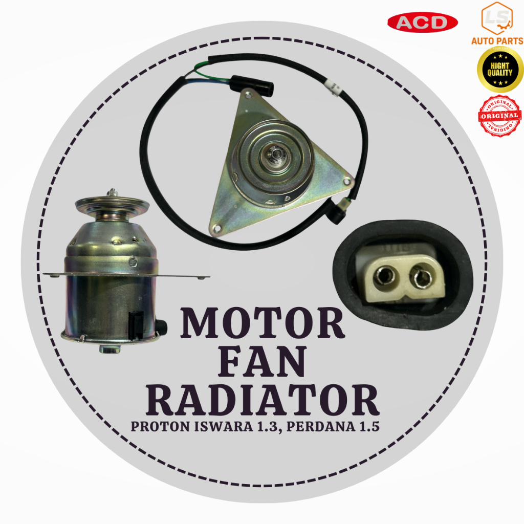 MOTOR FAN RADIATOR PROTON ISWARA 1.3, PERDANA 1.5 92