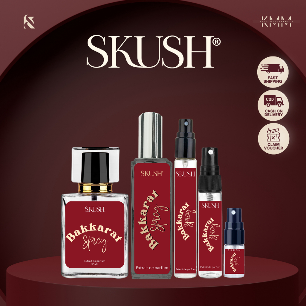 SKUSH BAKKARAT SPICY High Quality Perfume Travel Lelaki Perempuan ...