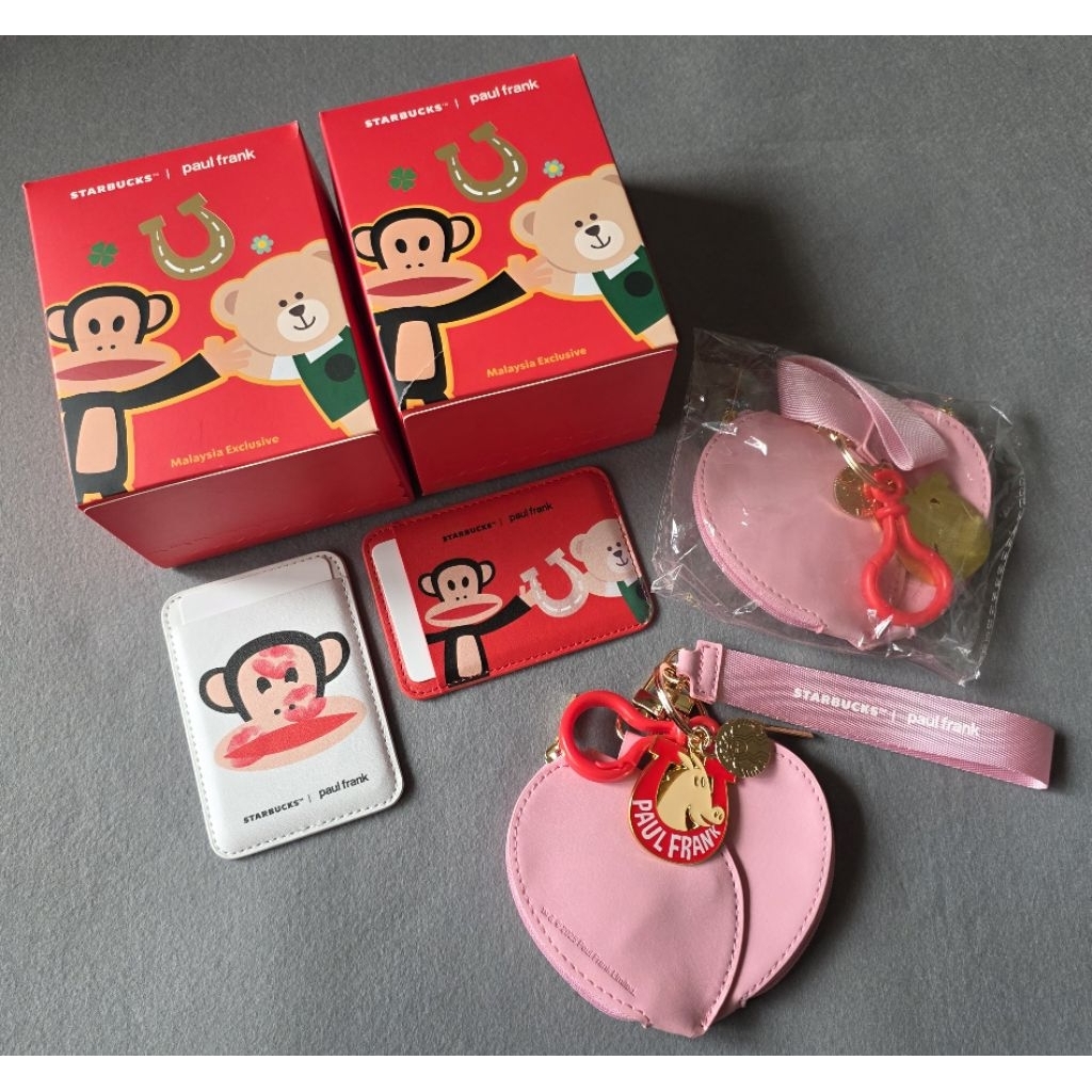 Starbucks Paul Frank Malaysia Exclusive Blink box Card Holder Phone ...