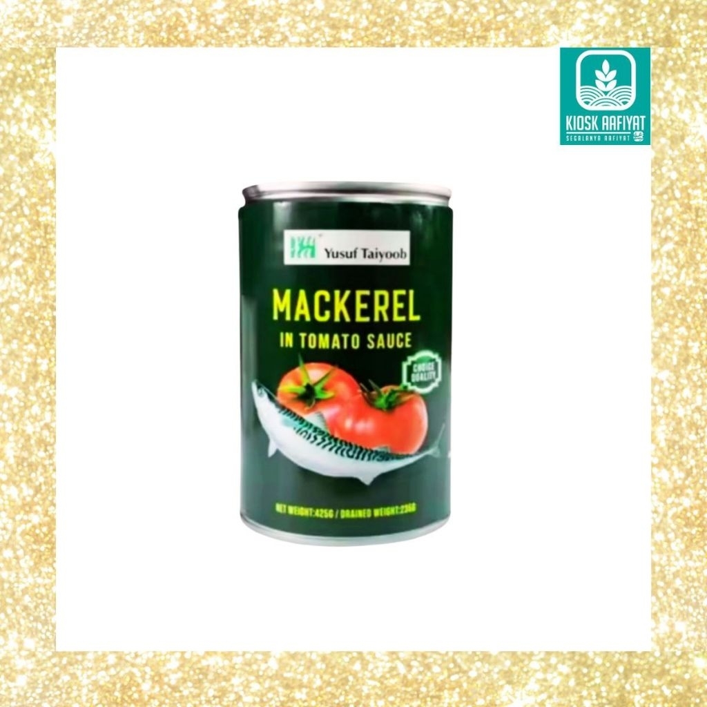 IKAN MAKEREL DALAM SOS TOMATO BY YUSUF TAIYOOB / 425G | Shopee Malaysia
