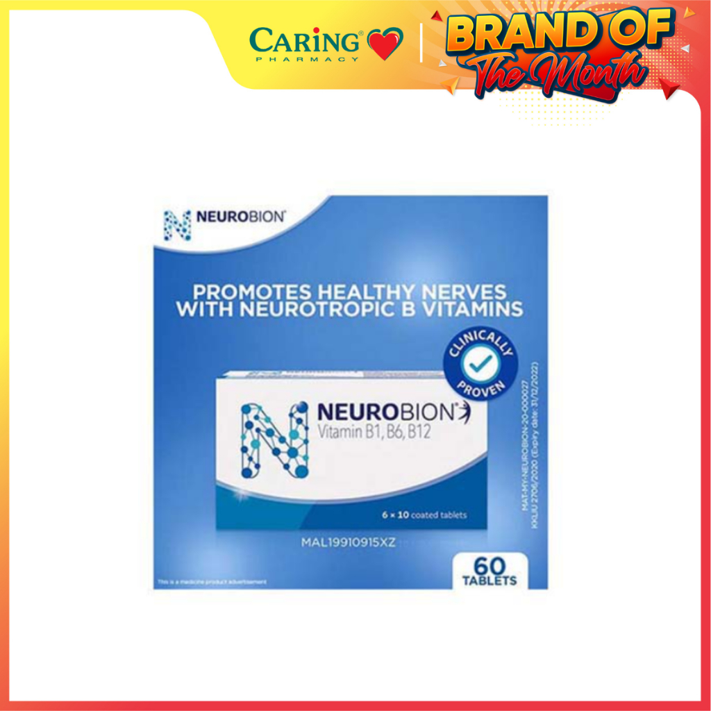 NEUROBION 60S VITAMIN B1 B6 B12 | Shopee Malaysia