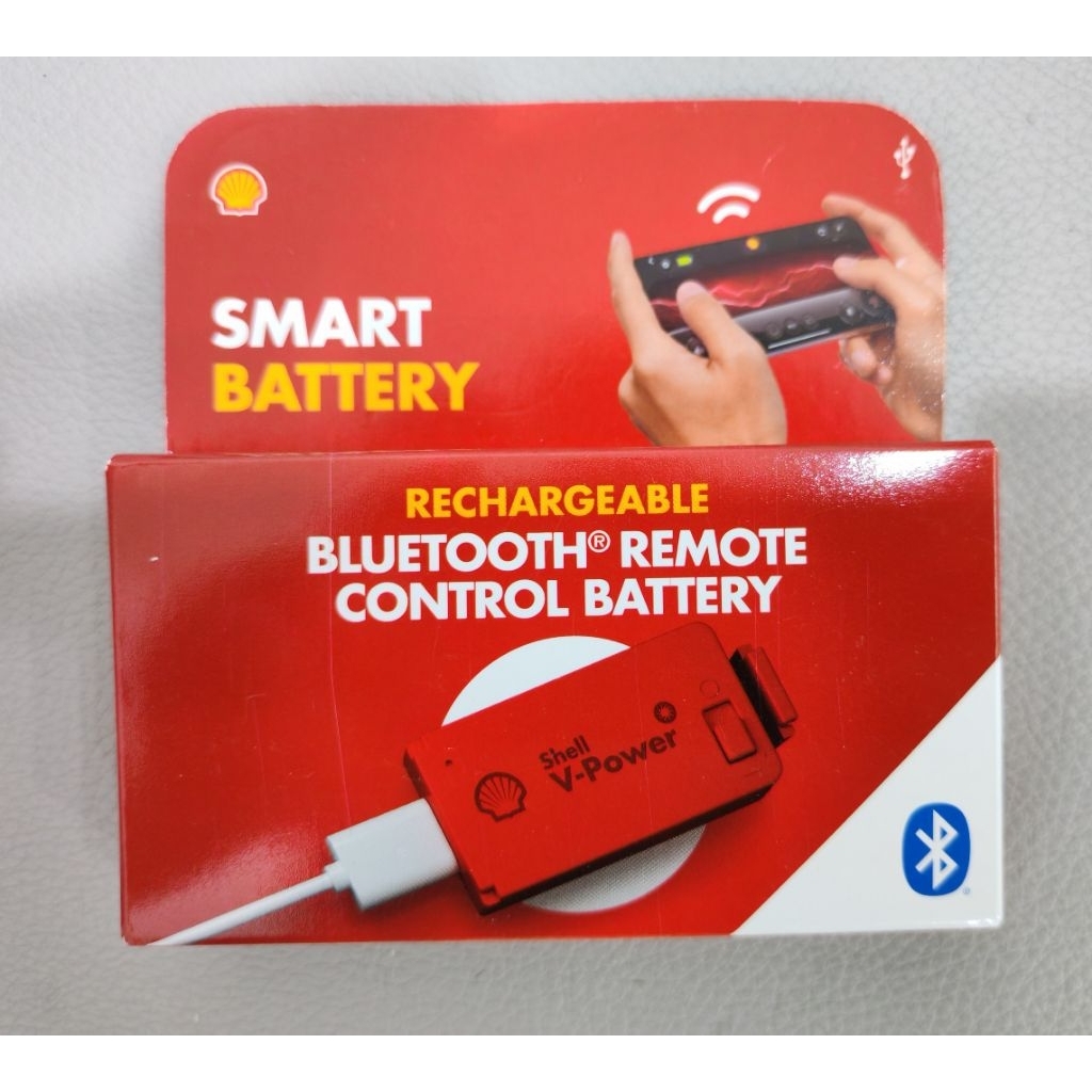 Shell Motorsport Bluetooth Remote Control Smart Battery - Red Colour ...