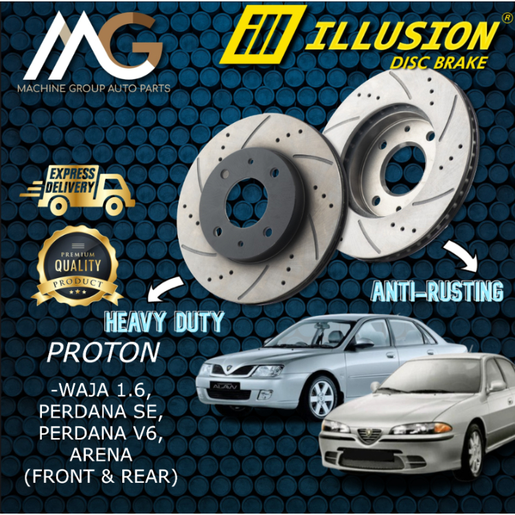 Illusion Proton Perdana V6 Perdana SE Arena Waja 1.6 Front (Depan ...
