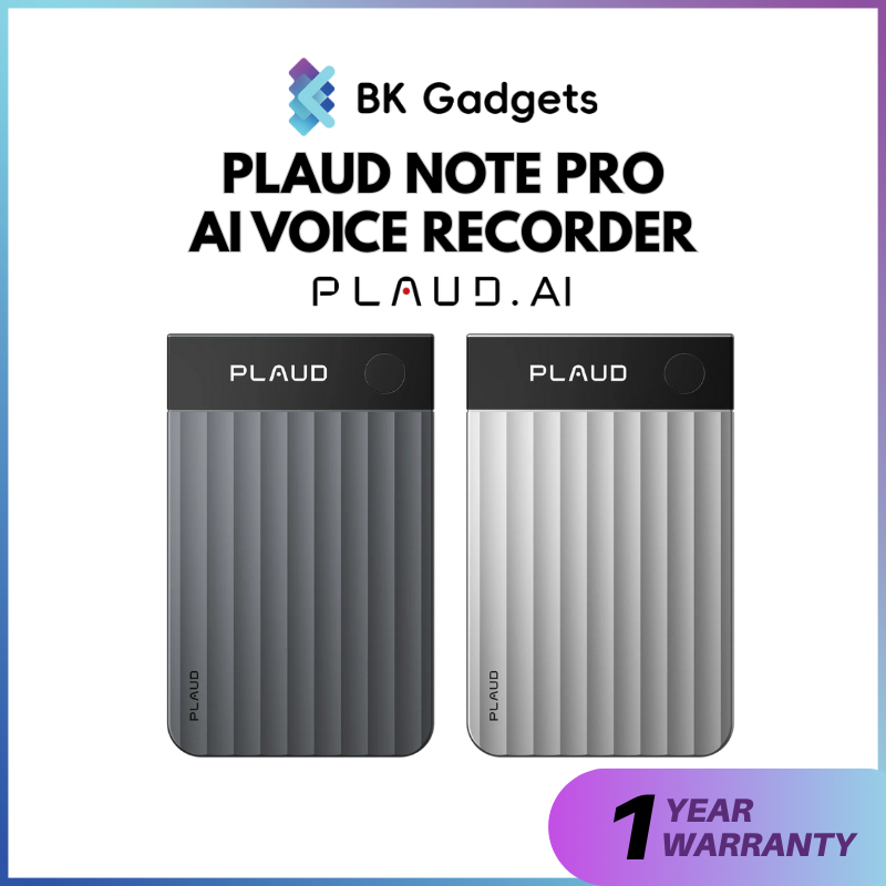 PLAUD NOTE Pro AI Recorder Voice to Text Transcriber Device for Meeting ...