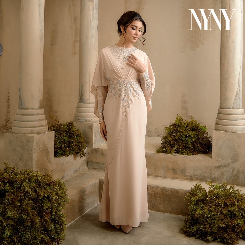 NYNY ELOWEN Dress Modern & Traditional Raya 2026 | Modest Wear For ...