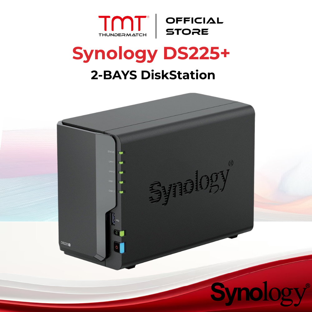Synology DS225+ NAS DiskStation | 2-BAYS DiskStation | Shopee Malaysia
