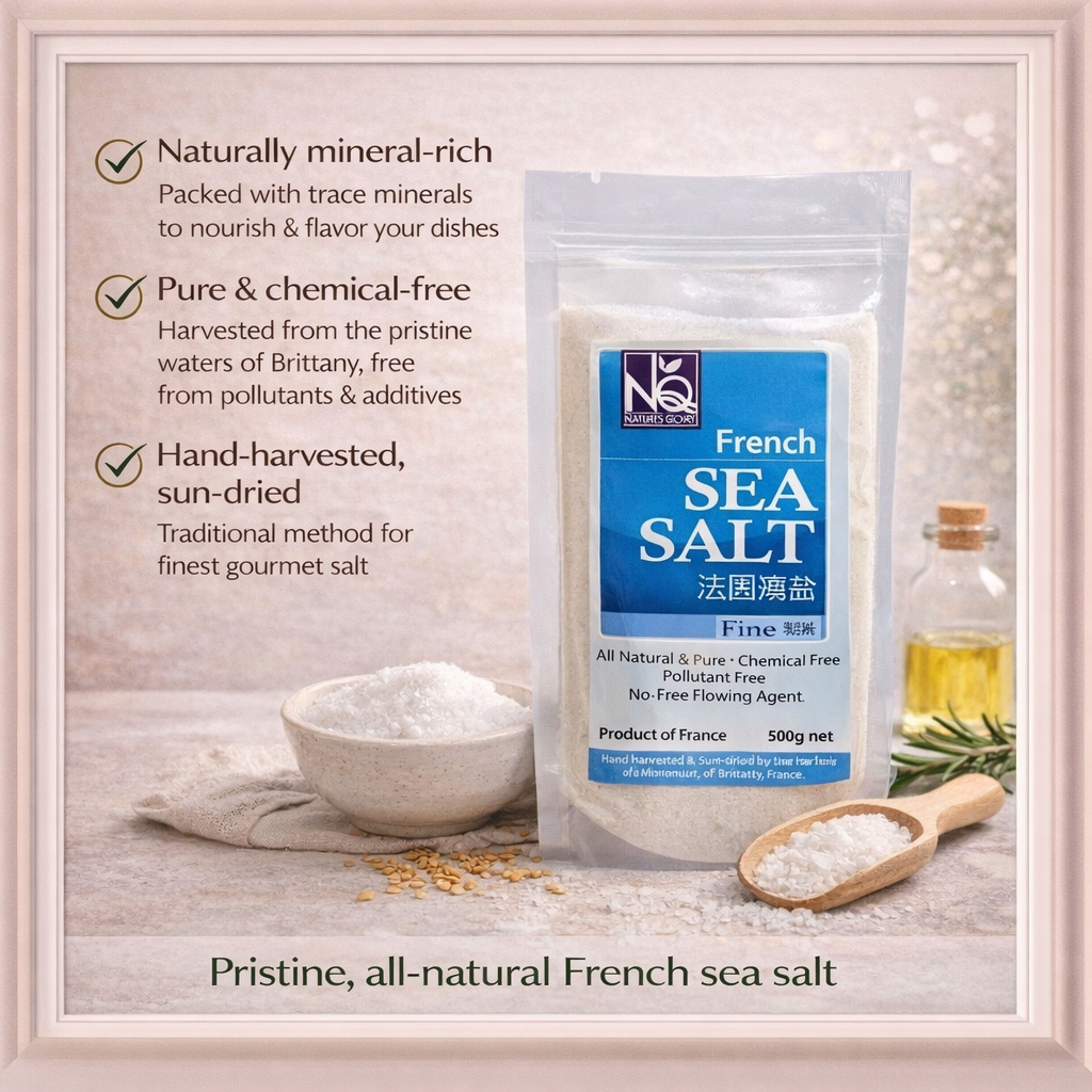 Country Farm NQ Natural French Sea Salt - Fine (500g) | Shopee Malaysia
