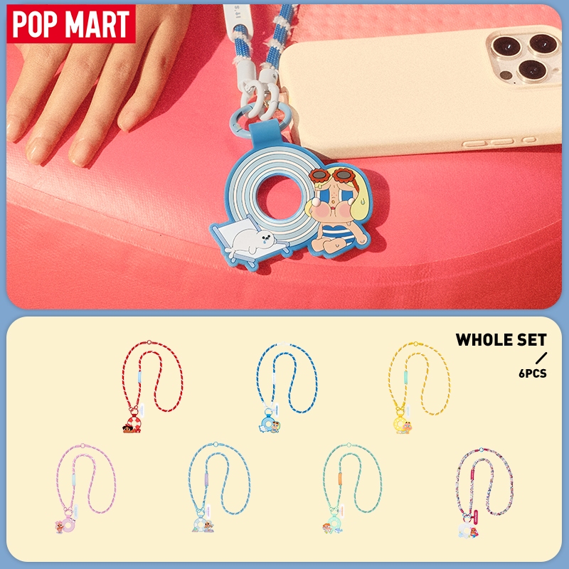 POP MART CRYBABY Vacation Mode On Series-Long Lanyard Blind Box