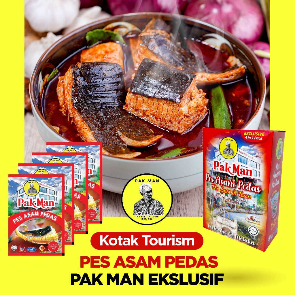 Kotak Tourism Pes Asam Pedas Pak Man Ekslusif - Exclusive Melaka ...