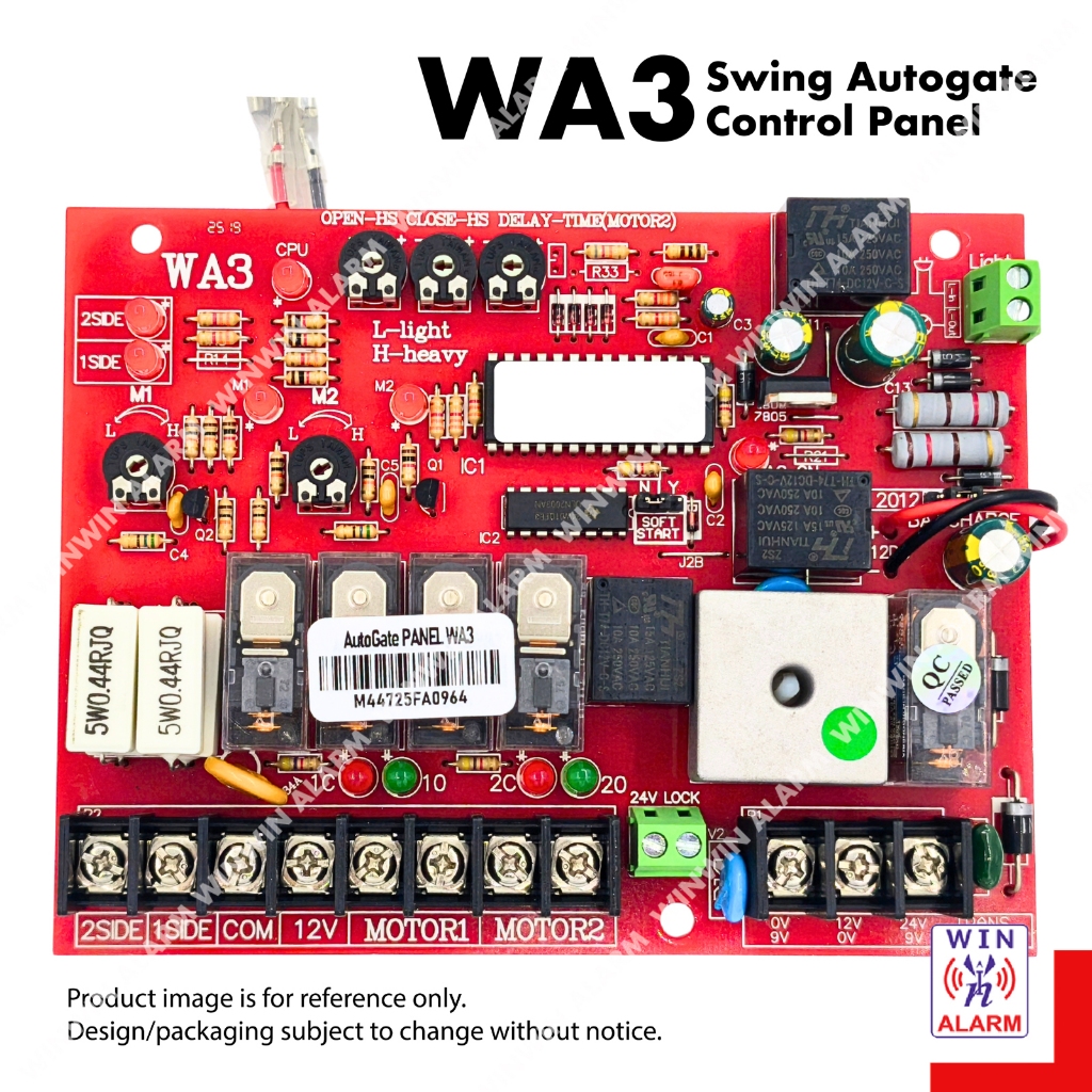 WA3 AUTOGATE SWING / FOLDING GATE CONTROL BOARD PCB PANEL A3 | Shopee ...