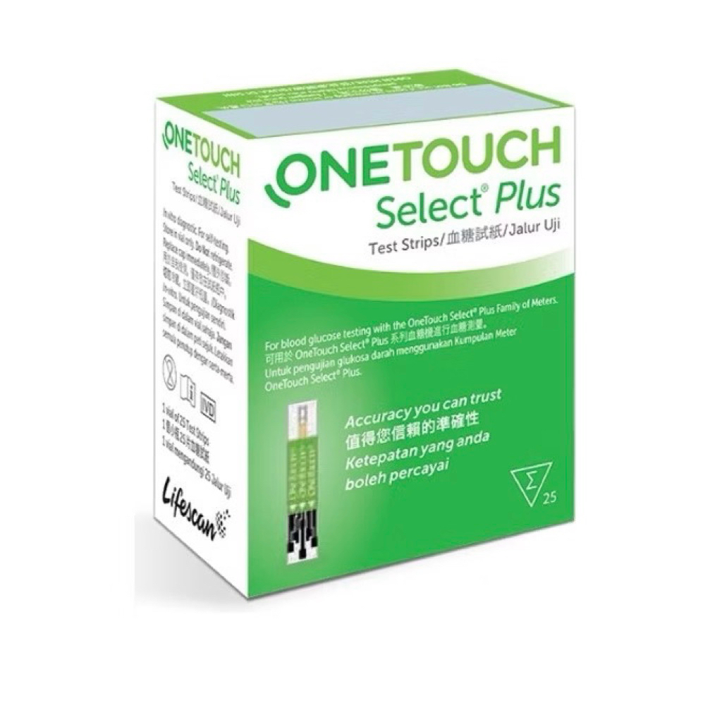 ONE TOUCH Select Plus Simple Strip 25's [EXP 3/2027] | Shopee Malaysia