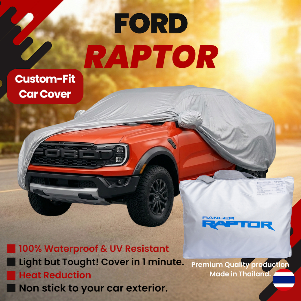 FORD RAPTOR Car Cover Model specific Water proof & UV Protection Pint ...