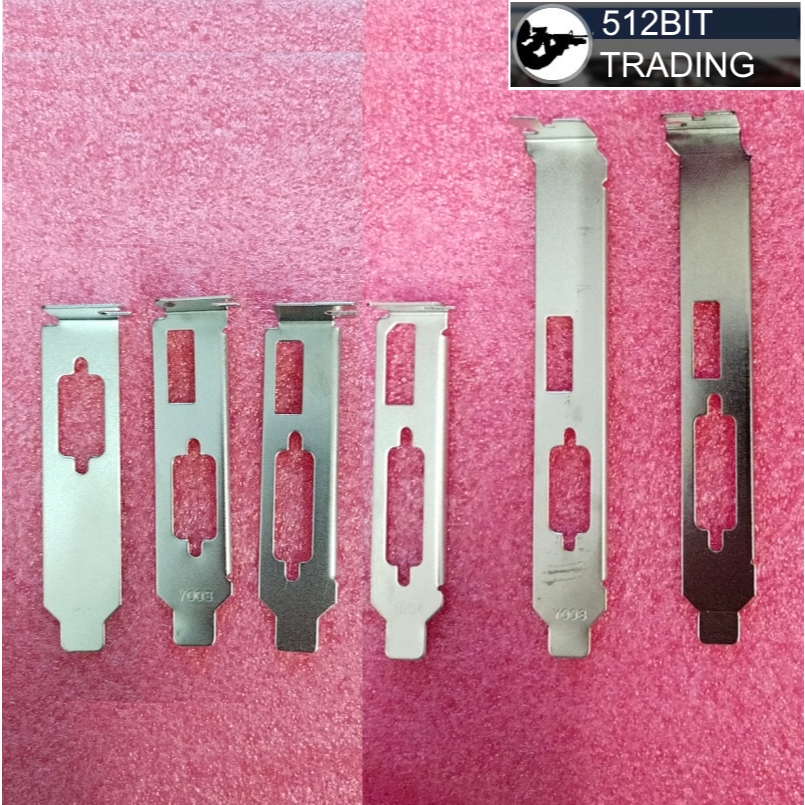 Graphic card bracket panel i/o plate 8cm 12cm low profile | Shopee Malaysia