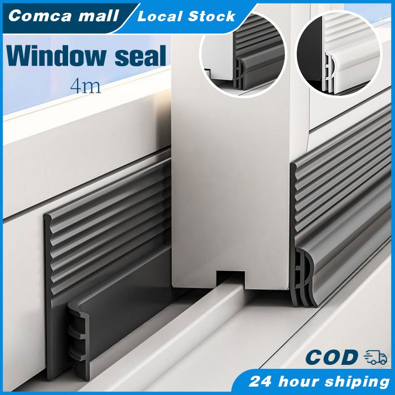 4m Sliding Window & Door Seal Strip / Peelable Design Window Gap ...