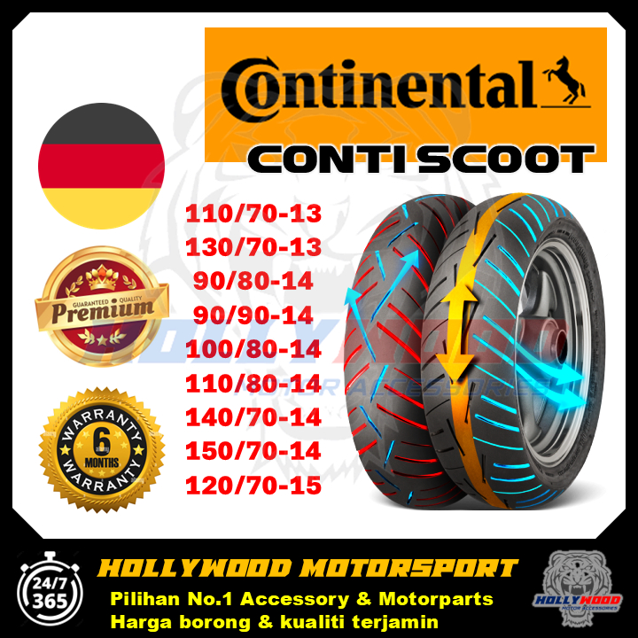 TAYAR CONTINENTAL SCOOTER NMAX NVX XMAX FORZA ADV150 ADV160 TIRE TYRE ...
