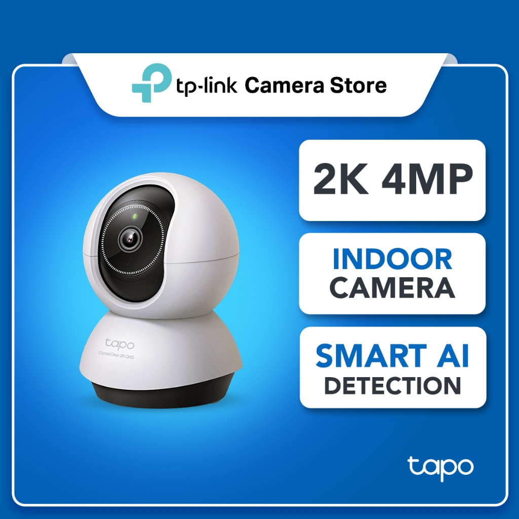【SIRIM】TP-Link Tapo TC72 Indoor CCTV – 4MP WiFi Camera, AI Motion ...