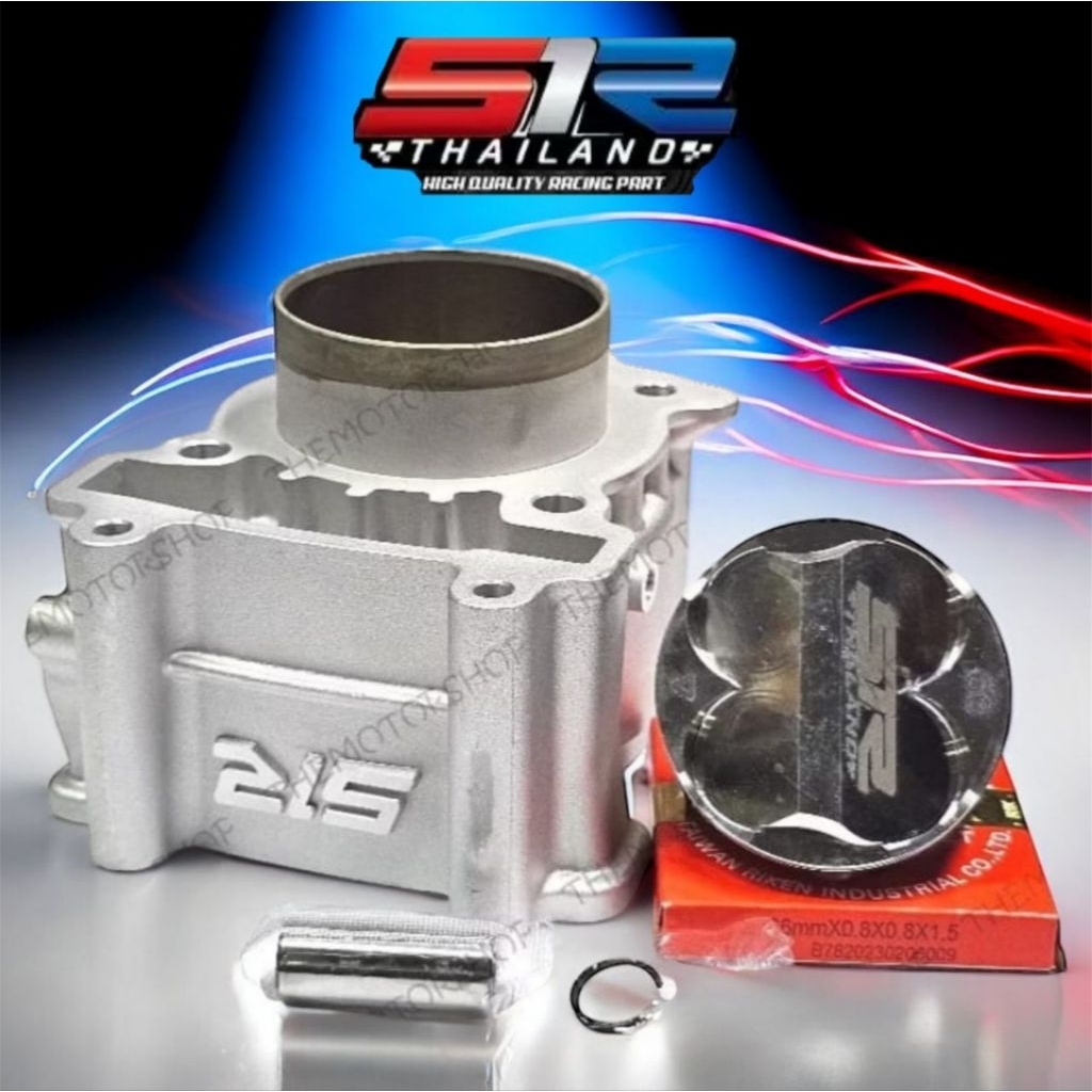 S1R SPEED 1 RACING THAILAND Y15ZR LC135 BLOCK RACING PISTON FORGED 57MM ...