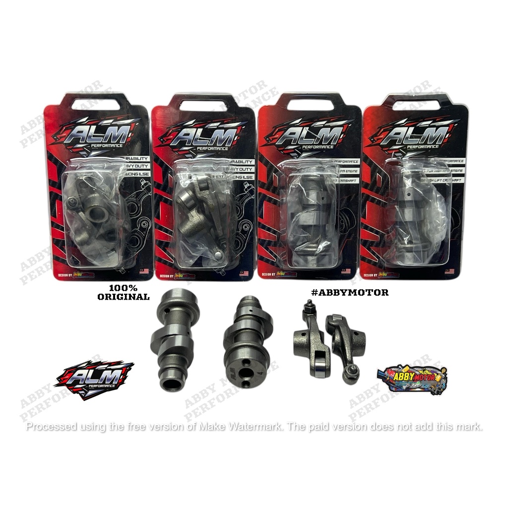 EX5 RACING CAMSHAFT CUSTOM +ROCKER ARM BEARING ALM PERFORMANCE | Shopee ...