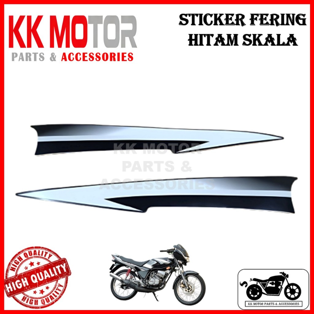 STICKER STRIPE STIKER FERING COWLING PRINT CUT YAMAHA RXZ CATALYZER 5PV ...