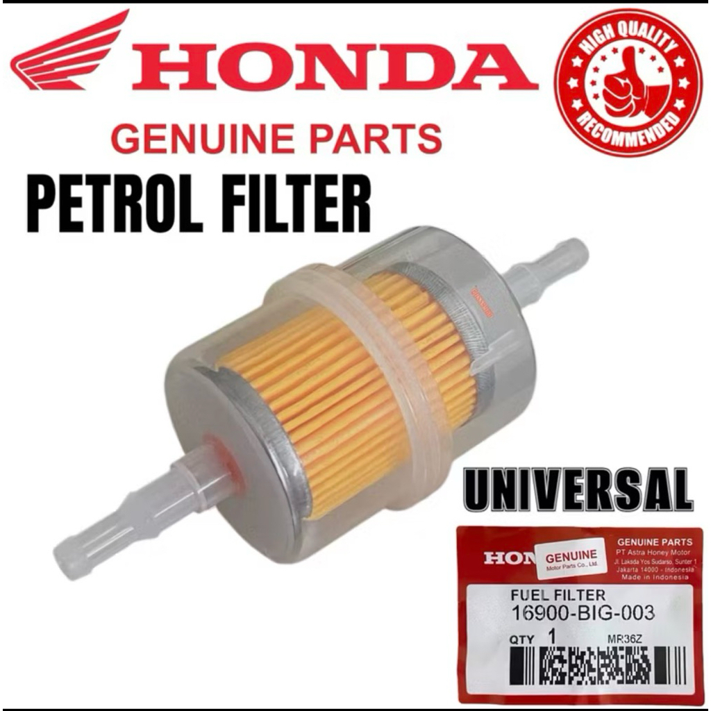 ORI KERETA MOTOR BIG PETROL FUEL FILTER RACING PENAPIS MINYAK BESAR ...