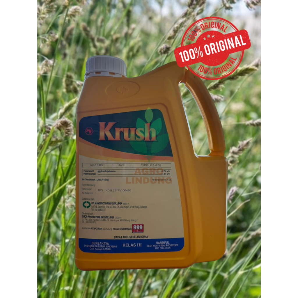 [OFFICIAL SELLER -ORIGINAL] RACUN RUMPUT CP Krush - 4 Liter (RACUN ...