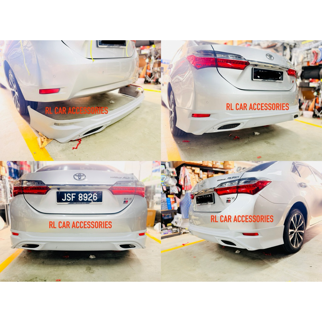 Toyota altis 2011 2012 2013 2014 2015 2016 2017 2018 RL bodykit body ...