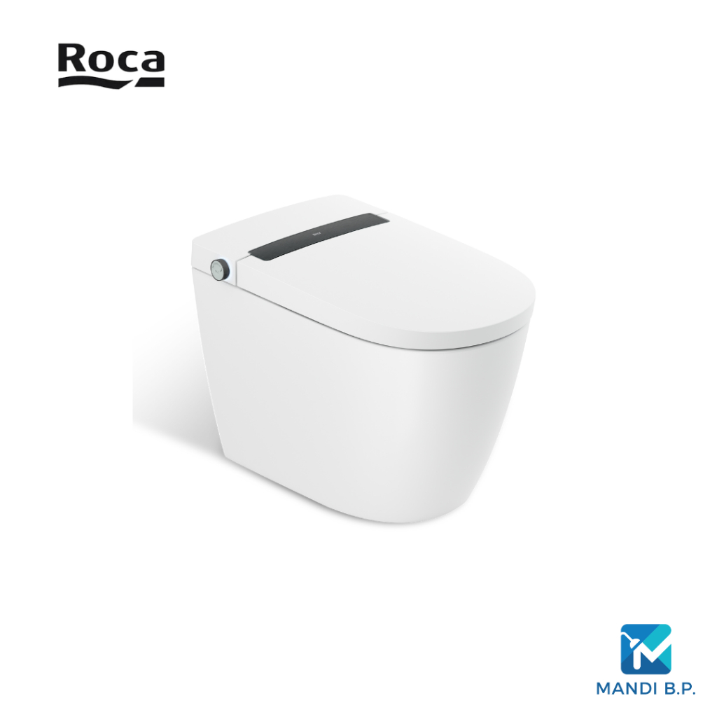 Roca In-Wash® Gap Cold Water Bidet Smart Toilet with 4/3L Dual Flush ...