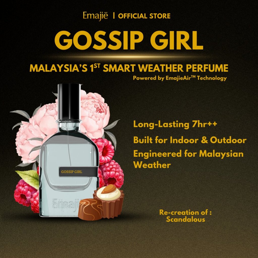 EMAJIE GOSSIP GIRL Perfume for Women 30ml Long Lasting Muslim Friendly ...