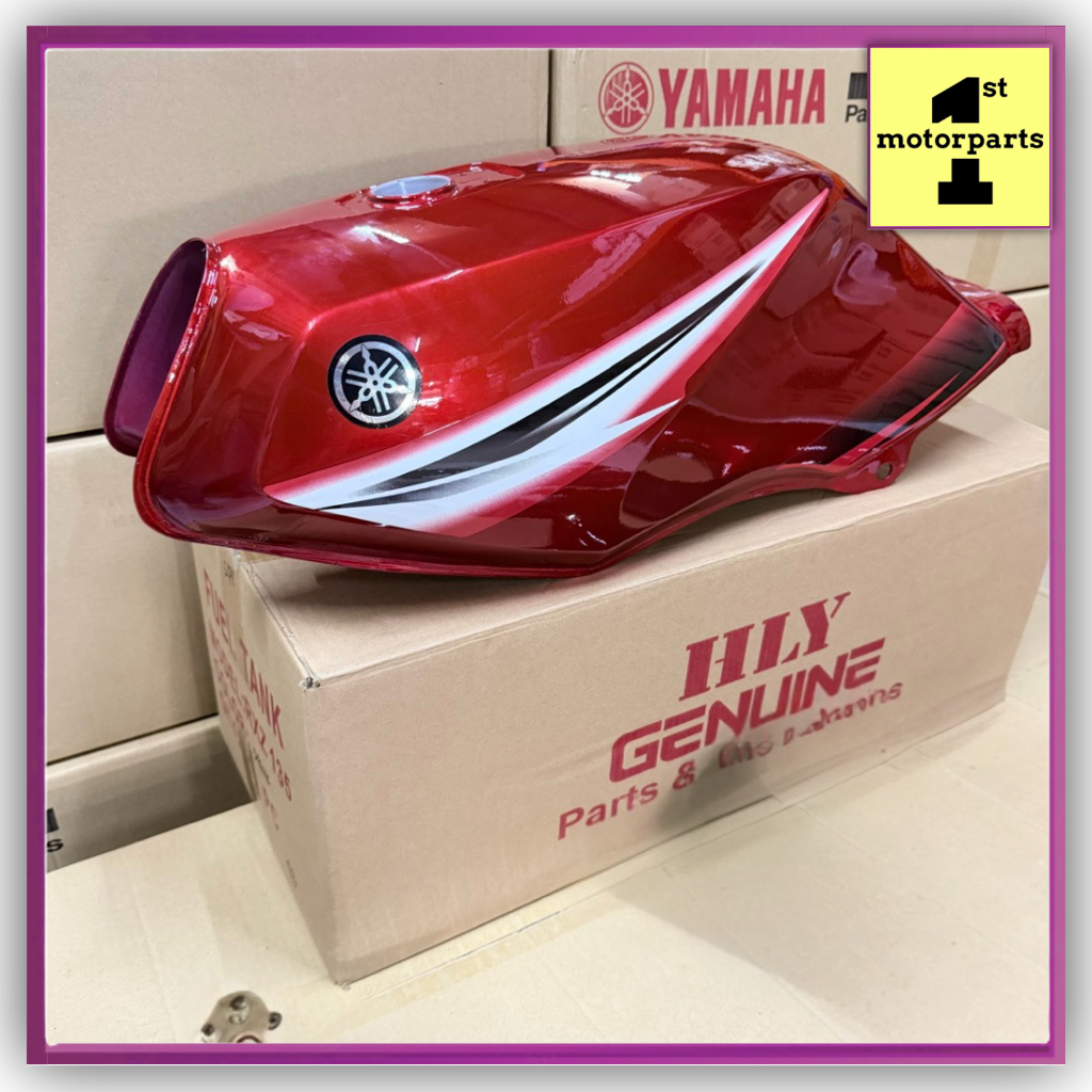 RXZ 5PV CATALYZER FUEL TANK WARNA SKALA MERAH (DRMK+BLACK) DENGAN TANK ...