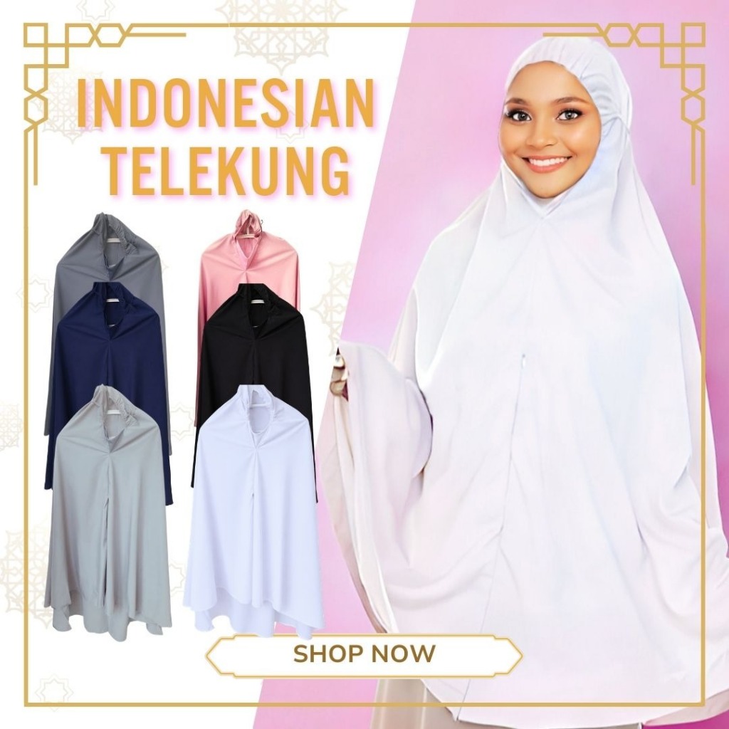 Mini Telekung Untuk Hajj and Umrah Very Soft and Cool | Shopee Malaysia