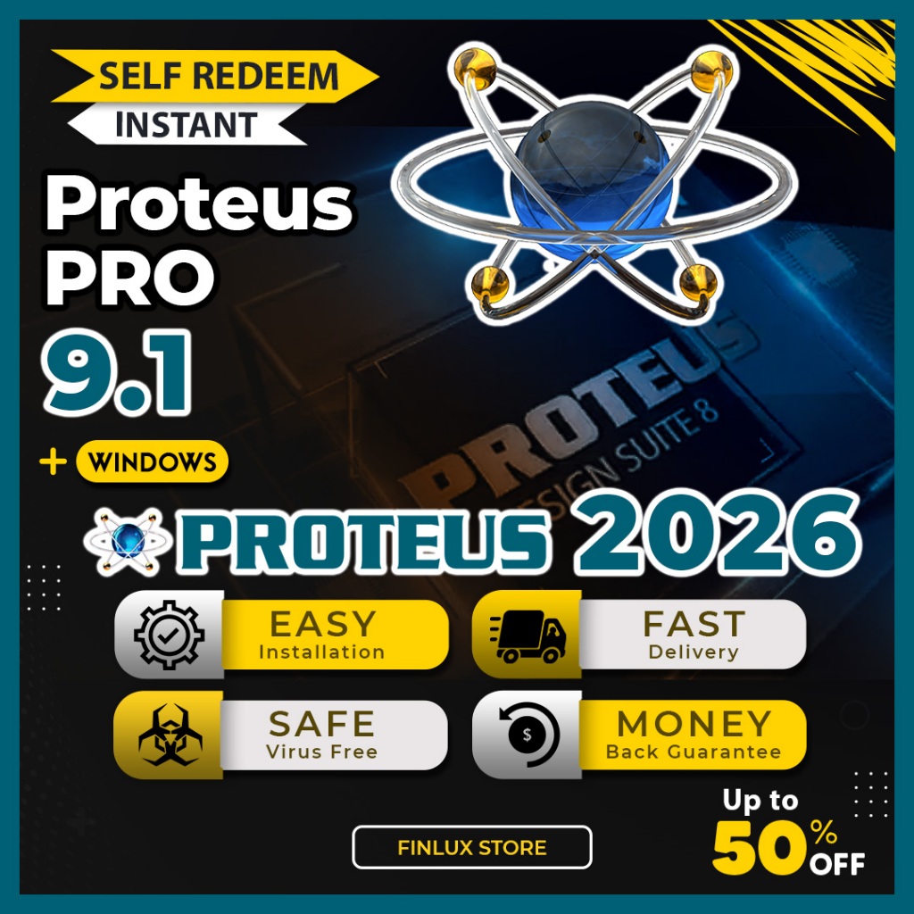 [SELF REDEEM] Proteus Pro 9.1 SP2 (with libraries) Arduino Uno Latest ...