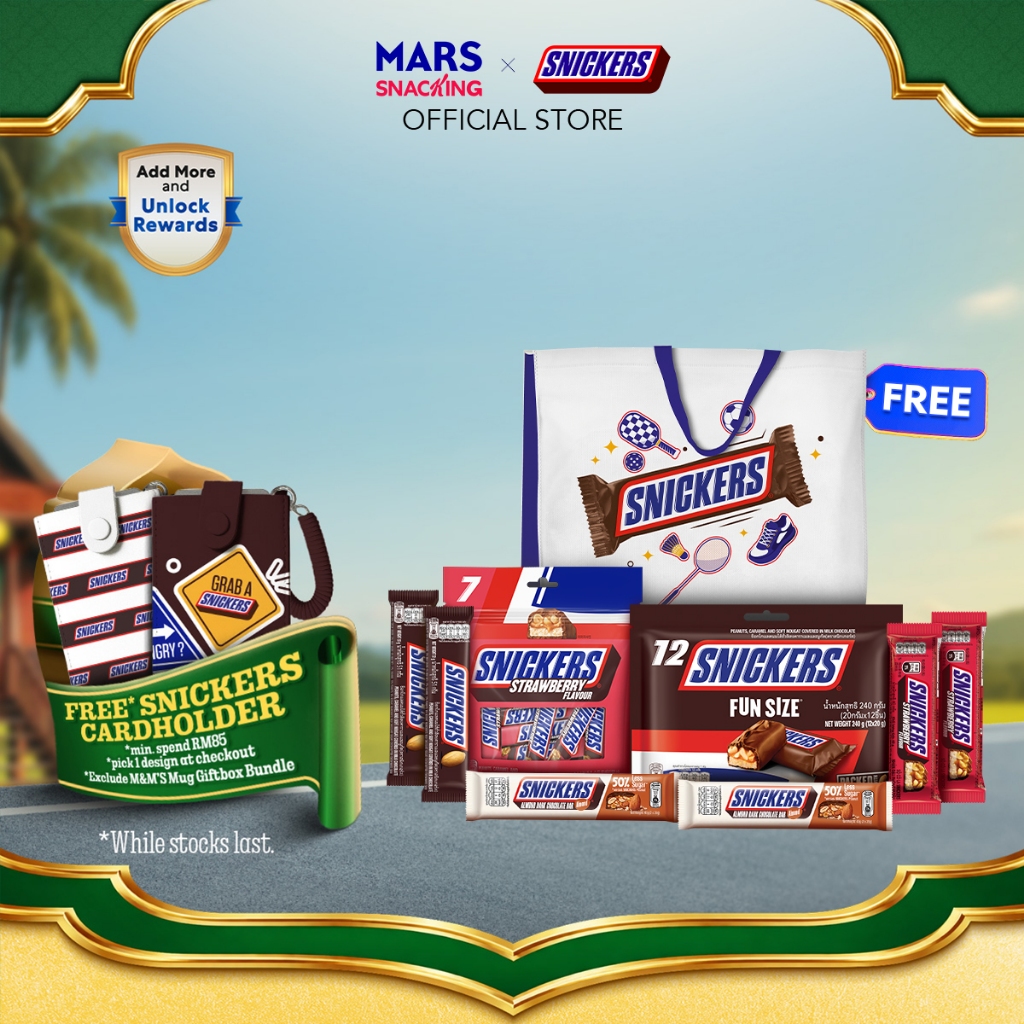 [Free Snickers Bag] Snickers New Starter Mixed Chocolate Bundle ...