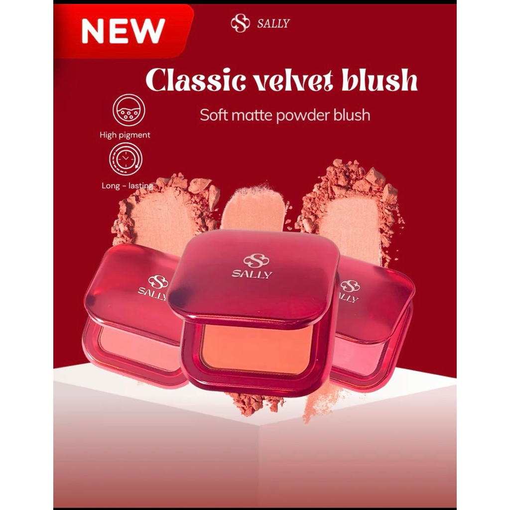 SALLY SOFT MATTE BLUSH POWDER | Shopee Malaysia