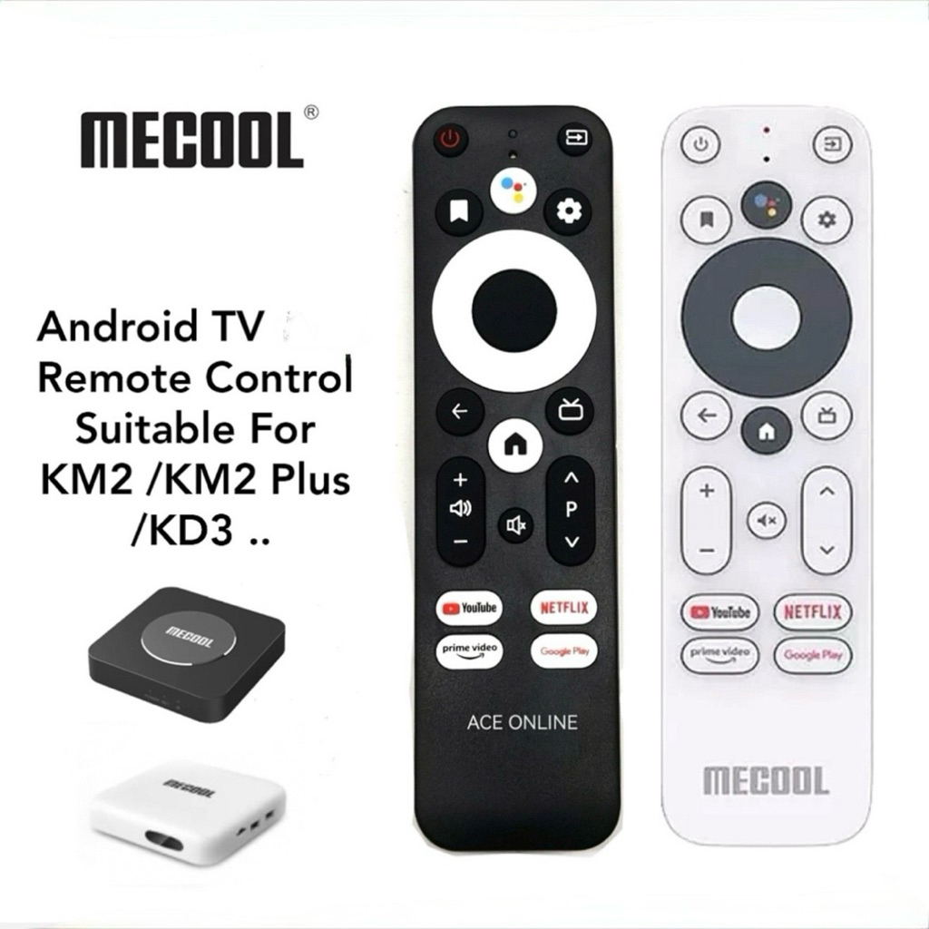 Mecool Android TV Remote Control Suitable For KM2 /KM2 Plus /KD3 Nvidia ...