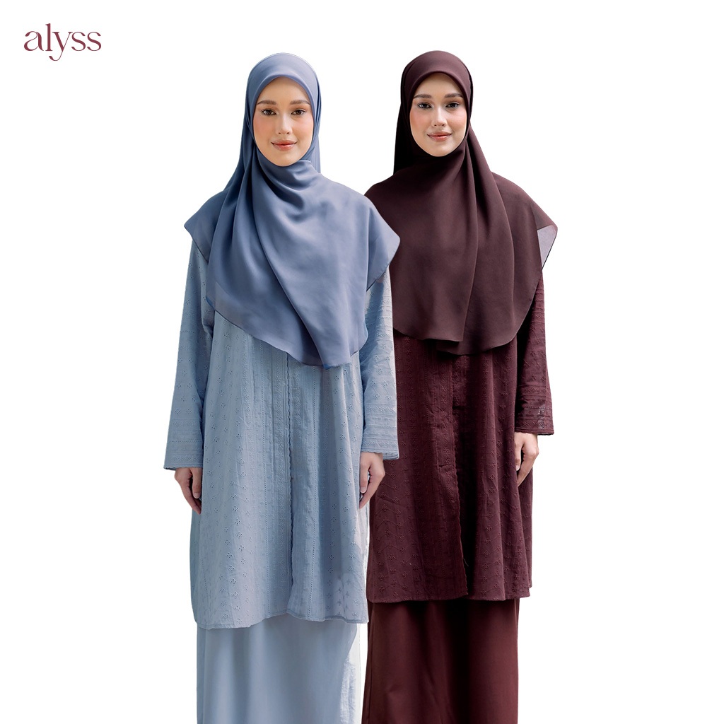 ALYSS RTW | Sari Kebarung - Baju Raya Loose (AS-IS) | Shopee Malaysia