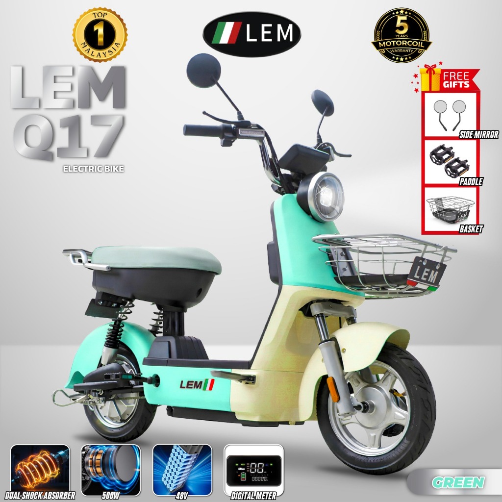 ★LEM★ NEW !!! Q9 /Q17 (E-BIKE/E-SCOOTER) Electric Bike / Electric ...