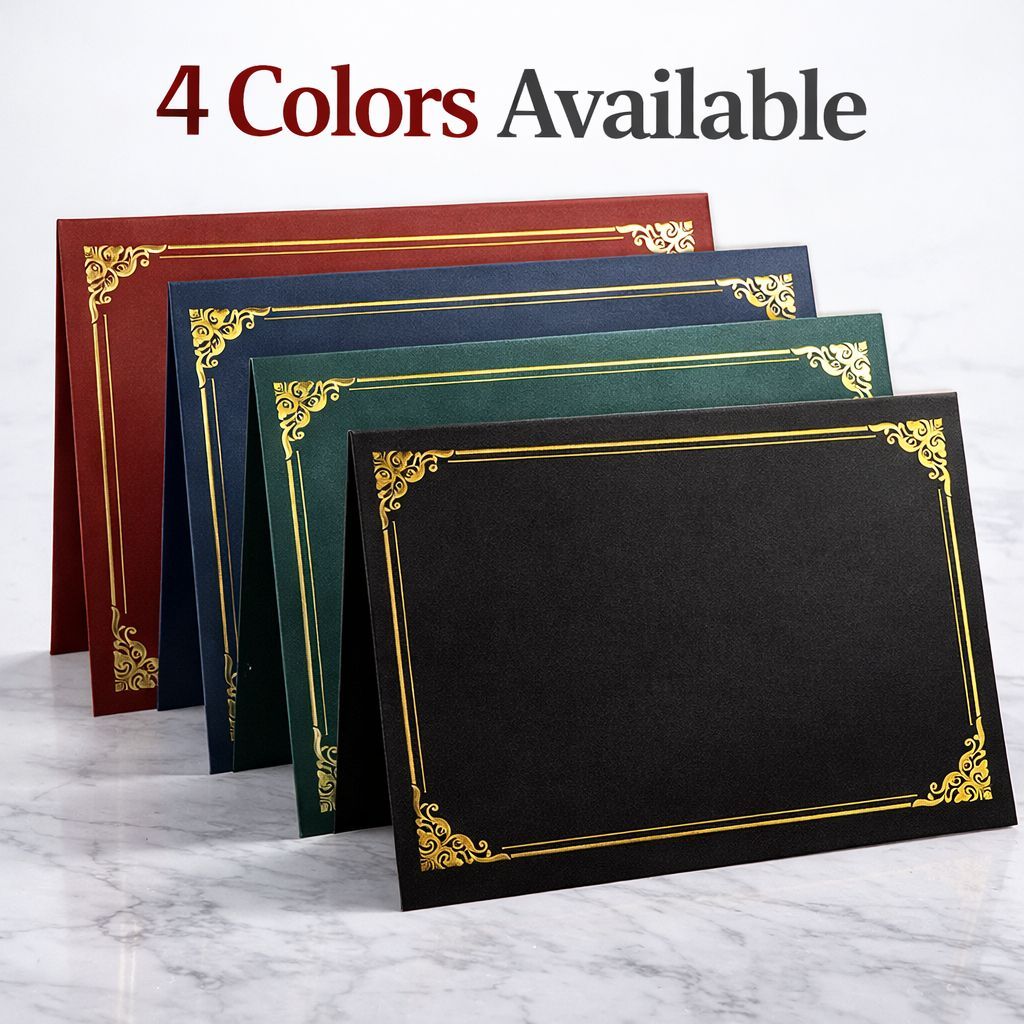 Olivetreemlk 350gsm Certificate Folder A4 Award Certificate Cover ...