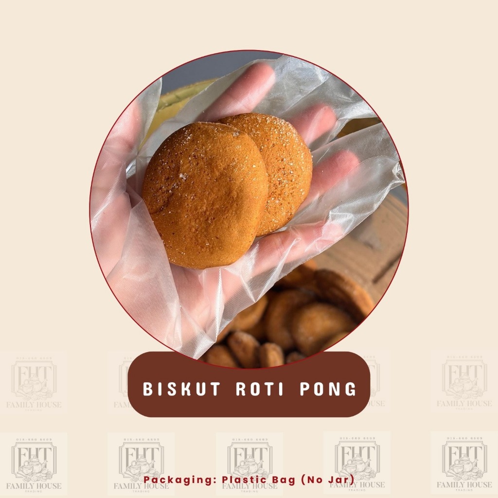 [BISKUT TIMBANG] - HALAL | ROTI PONG | REPACKED 90G - 500G | Shopee ...