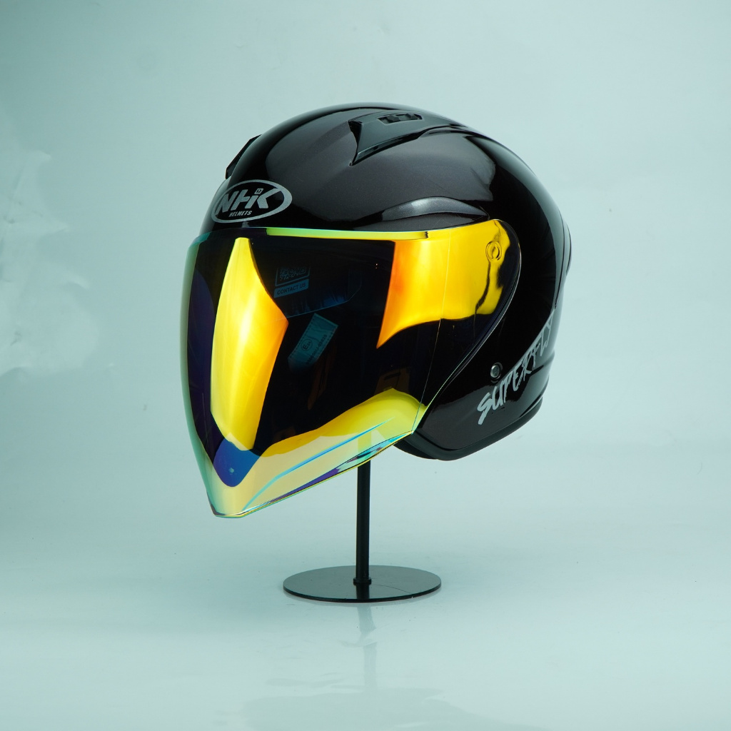 NHK HELMET R1S Solid - Mohagany Metallic | Shopee Malaysia