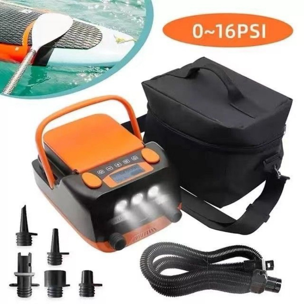 pump inflatable boat dah Siap battery,Ada usb boleh cas fon | Shopee ...