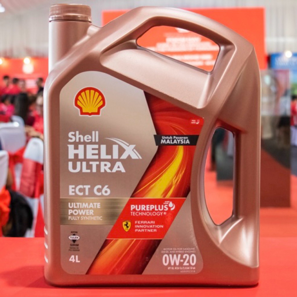 Untuk Pasaran Malaysia) SHELL HELIX ULTRA ECT 0W20 SQ C6 Fully