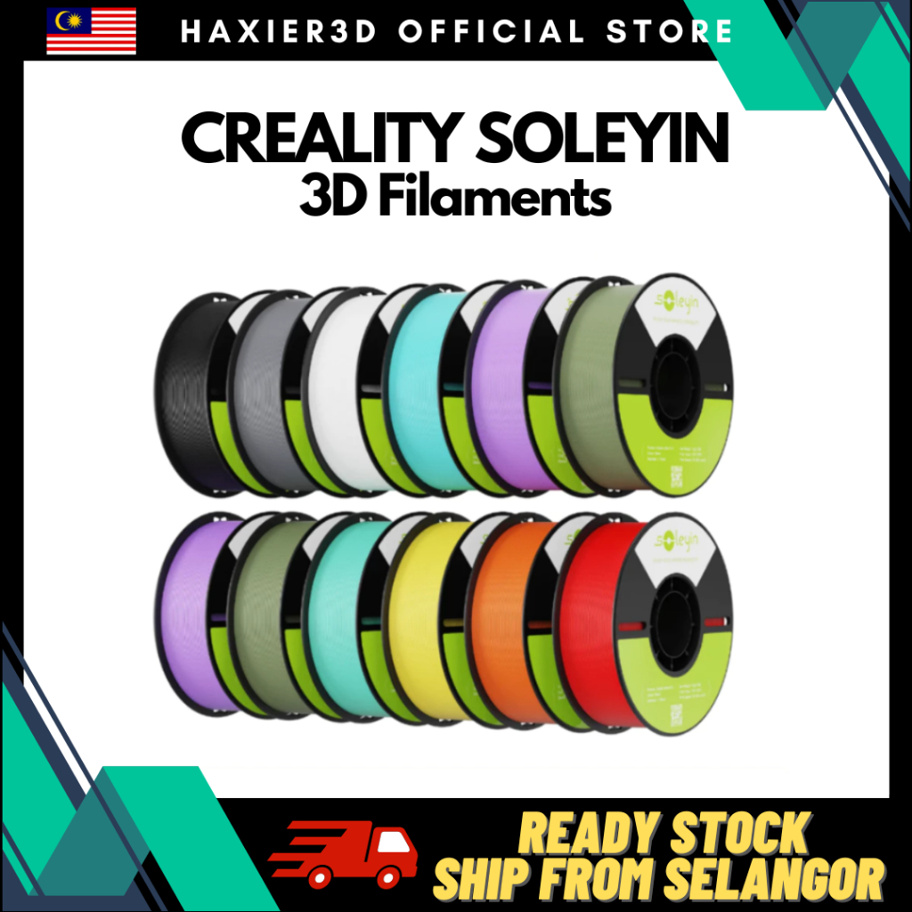 Creality Soleyin Ultra PLA Filament 1.75mm 1KG | Easy Print Smooth ...
